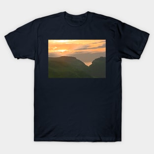 Bossiney Sunset, June 2019 T-Shirt